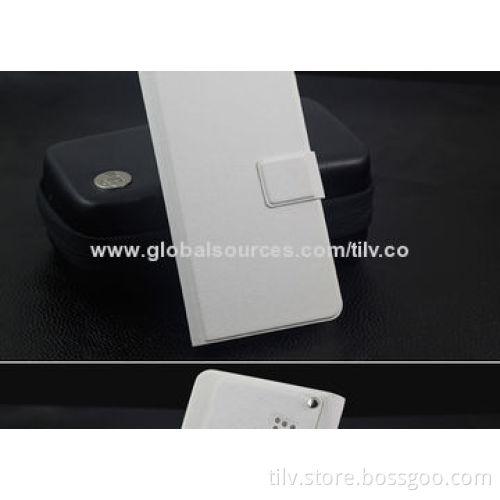 Promotional PU leather cellphone cover for iPhone